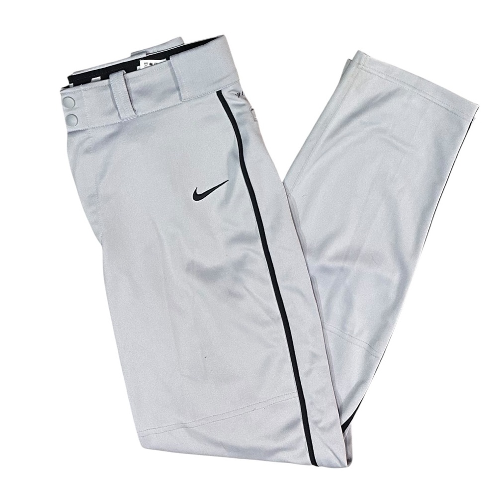 Nike Dri-FIT Men’s Baseball Pants | Wolf Gray/Black | Size Small
